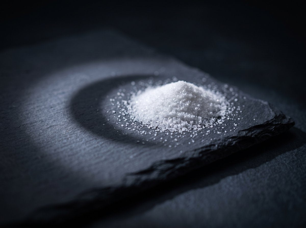 Fine melatonin powder